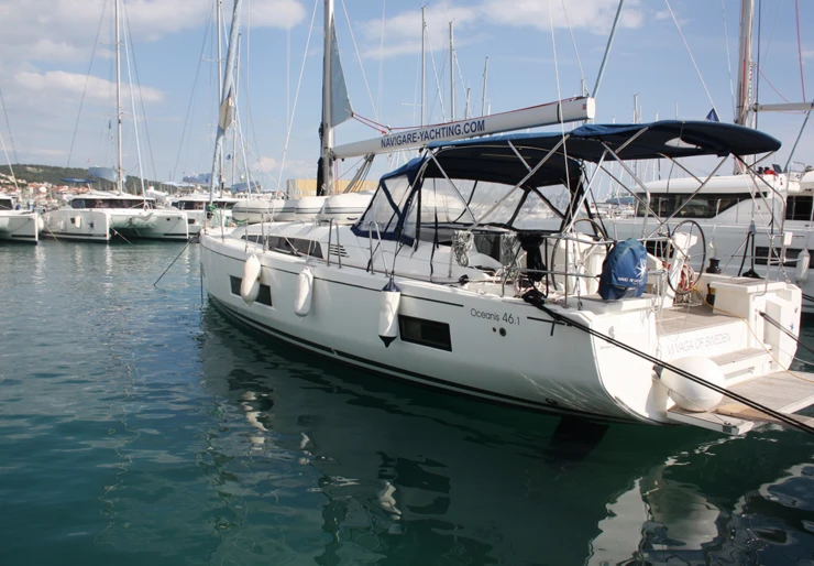 Oceanis 46.1 Seget Donji - Marina Baotic | Vi Vågá of Sweden (SATURDAY) 444/2024