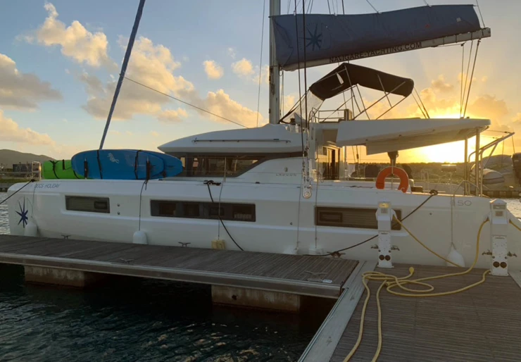 Lagoon 50 Nanny Cay | CU Sailing (Docs Holiday)