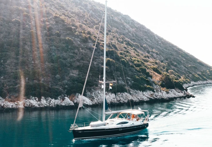 Sun Odyssey 49 DS Lefkas harbour | Evita