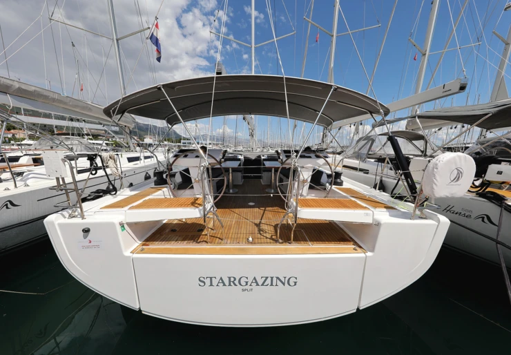 Hanse 548 Marina Dalmacija | Stargazing