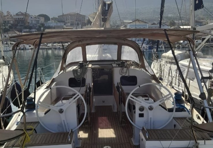 Elan 45 Impression Lefkas harbour | Thetis