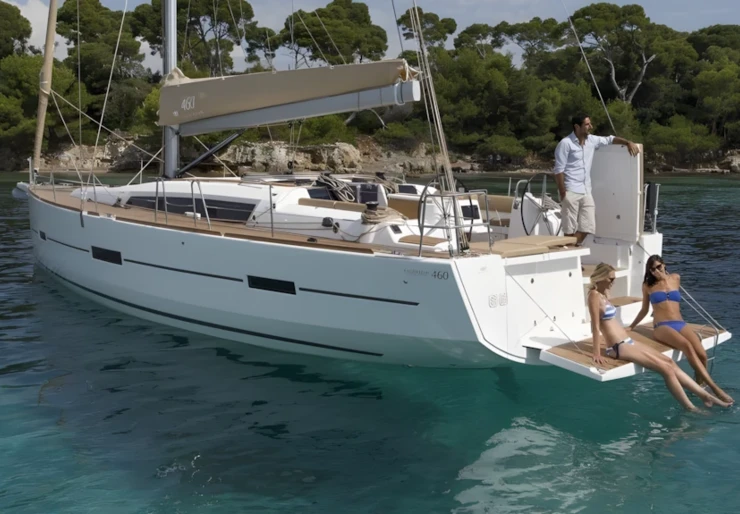 Dufour 460 GL Hafen von Olbia | FALCON