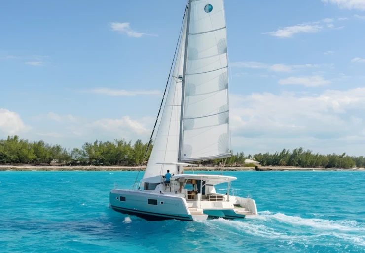 Lagoon 42 Olbia harbour | MAGJAP