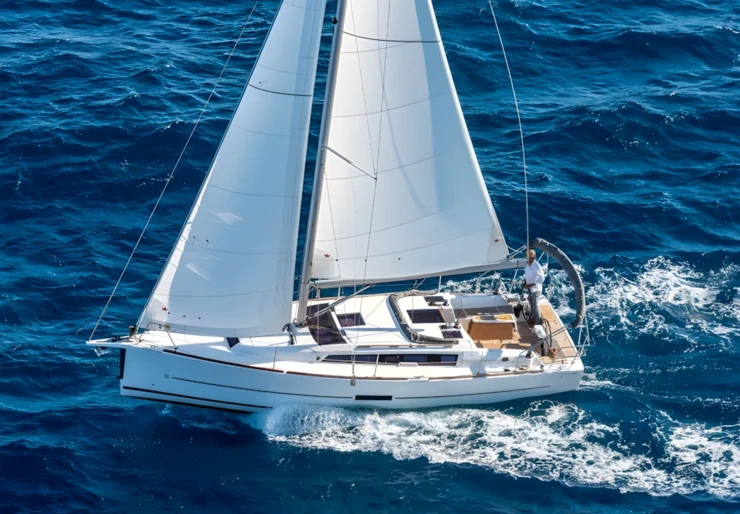 Dufour 360 GL Fethiye harbour | Gracia