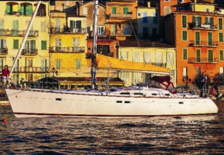 Oceanis Clipper 473 Lefkas harbour | Chrysa M