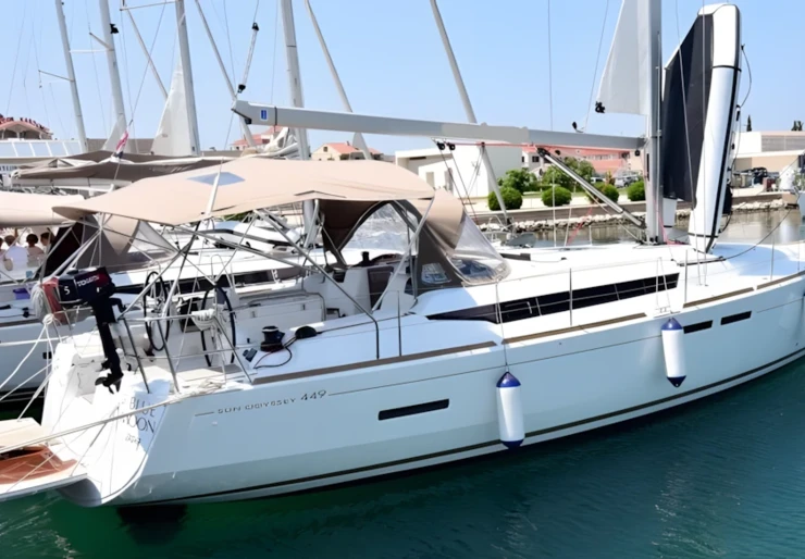 Sun Odyssey 449 ACI marina | Blue Moon