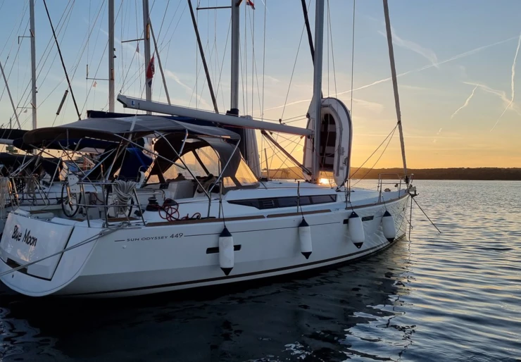 Sun Odyssey 449 ACI marina | Blue Moon
