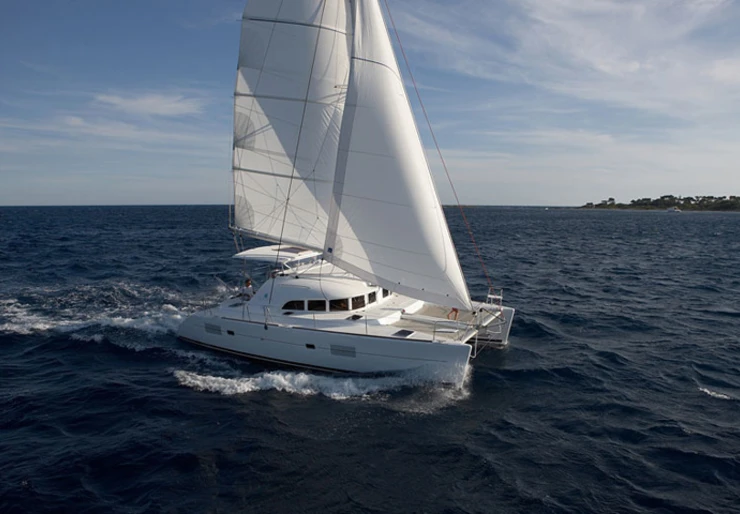 Lagoon 380 S2 Marina Gouvia | blue elli