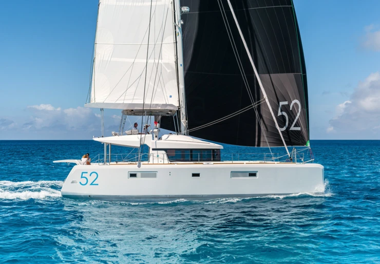 Lagoon 52 Fethiye harbour | Daphne