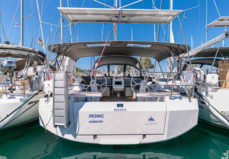 Bavaria C42 Lefkas harbour | Ironic