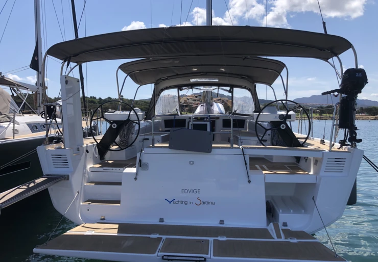 Dufour 530 GL Portisco harbour | Edvige
