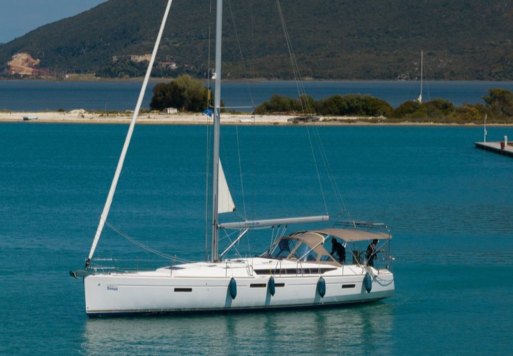 Sun Odyssey 479 Lefkas harbour | Sirius