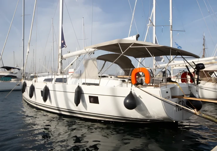Hanse 508 Hafen von Lefkada | Medusa II