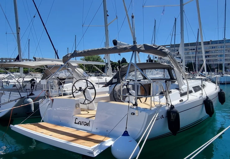 Hanse 348 ACI marina | Larod