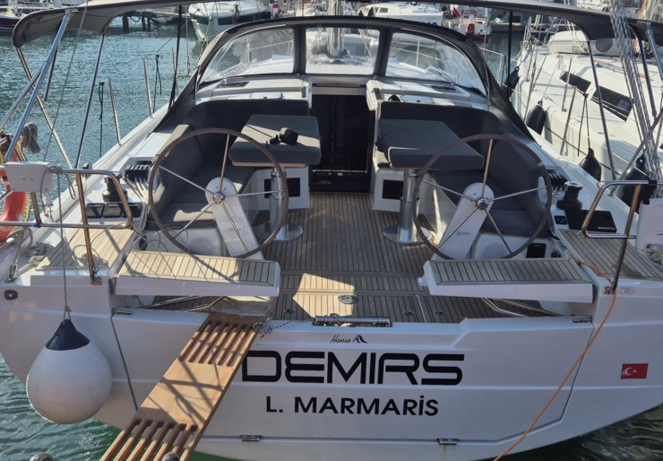 Hanse 410 Fethiye harbour | Demirs