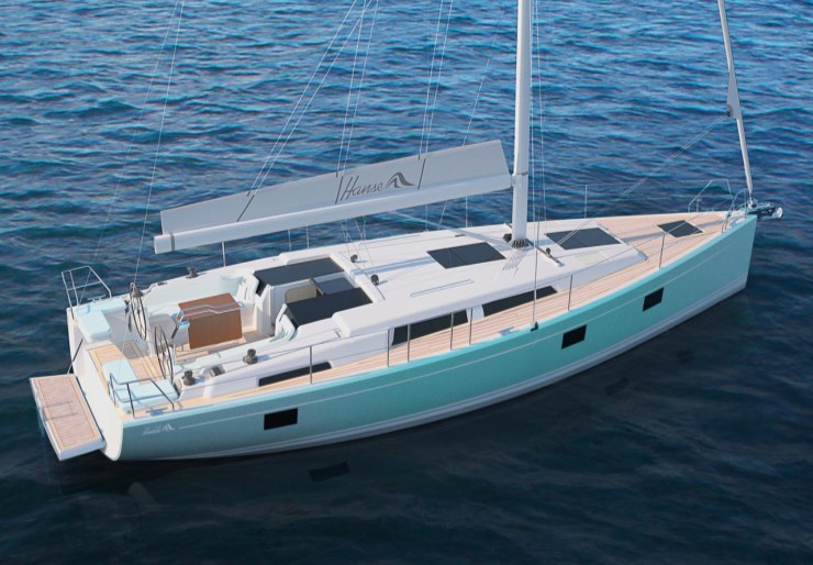 Hanse 418 Hafen von Lefkada | Mersina
