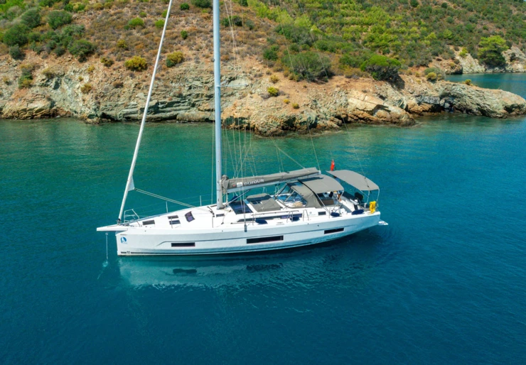 Dufour 470 GL Fethiye harbour | Gusto 7
