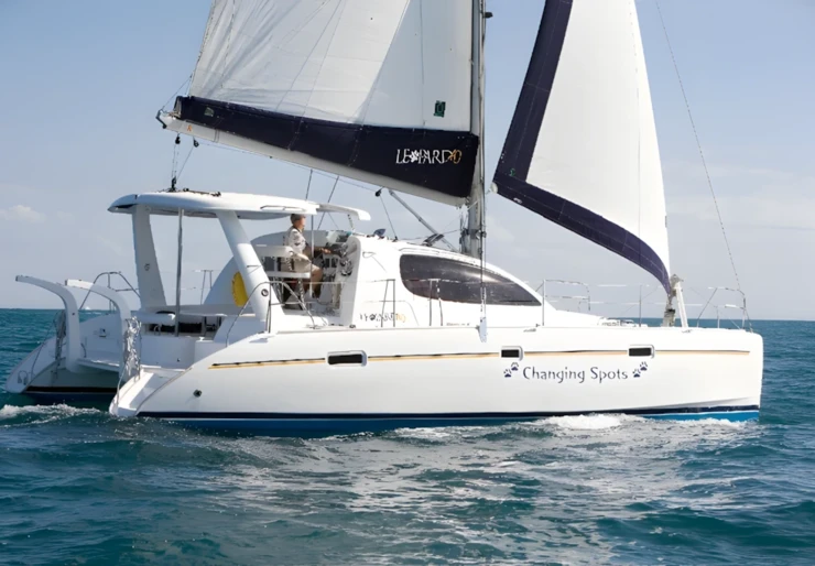 Leopard 40 Fethiye harbour | Panda Joy