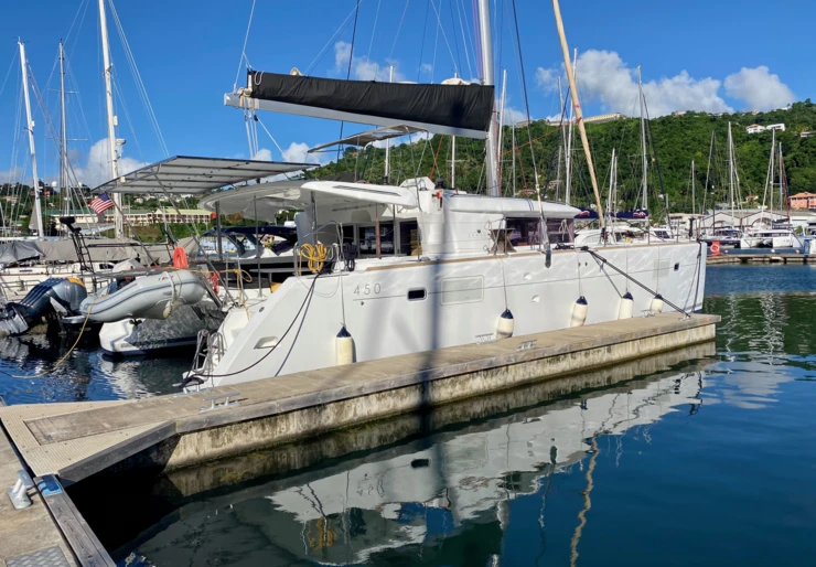 Lagoon 450 F Port Louis Marina | Katarina
