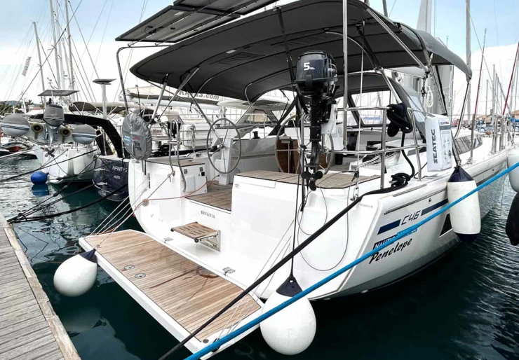 Bavaria C46 Hafen von Lefkada | Penelope