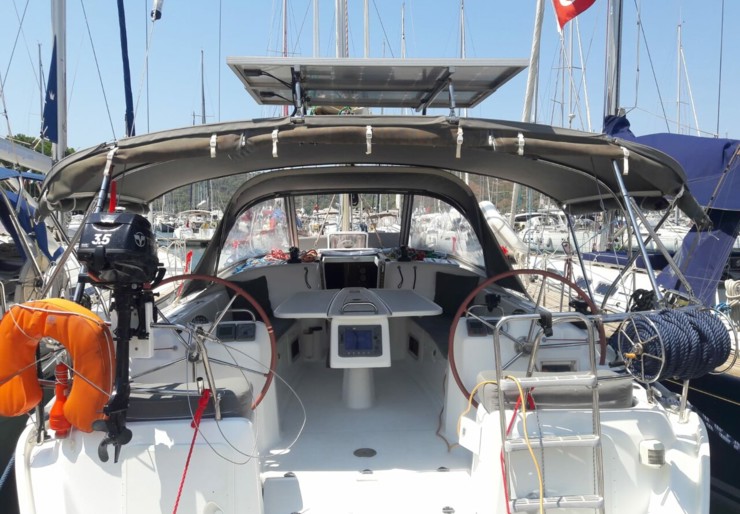 Cyclades 39.3 Fethiye harbour | Lapin