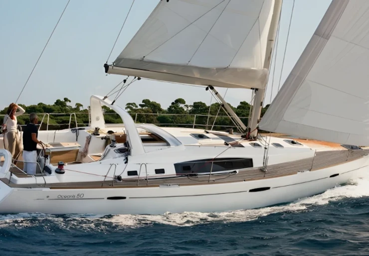 Oceanis 50 Lefkas harbour | Vanessa M