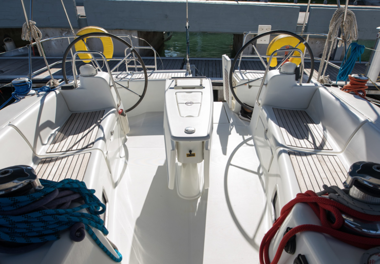 Oceanis 50 Lefkas harbour | Vanessa M