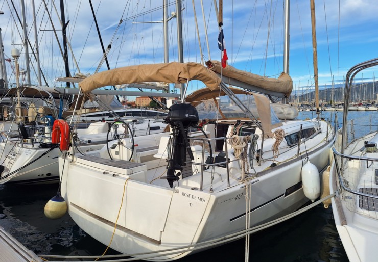 Dufour 412 GL Tolone | ROSE DE MER