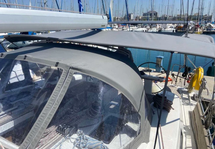 Bavaria Cruiser 50 Lefkas harbour | Marianthi M