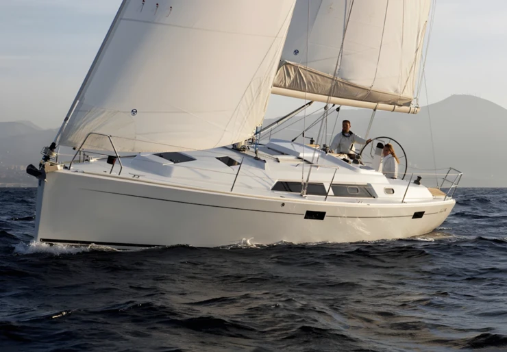 Hanse 350 Lefkas harbour | Carpe Diem