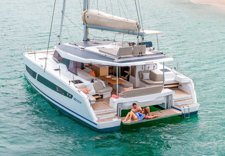 Fountaine Pajot 41 Lavrion - main port | Olympos