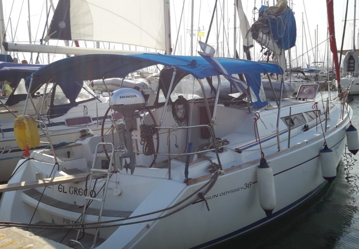 Sun Odyssey 36i Alimos Kalamaki | El Greco