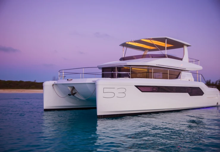 Leopard 53 PC Mahe harbour | AKULA