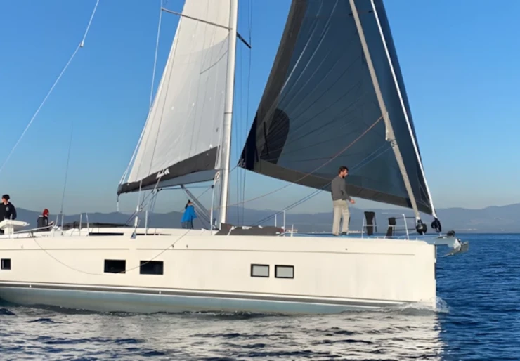 Hanse 548 Hyeres harbour | Janna