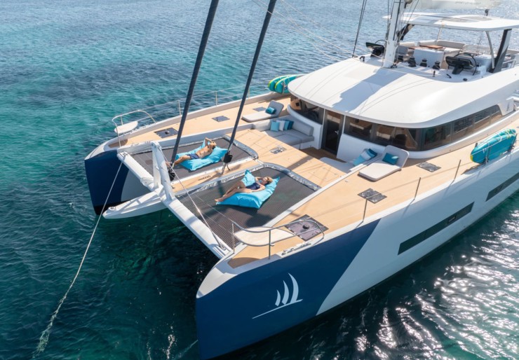 Lagoon Seventy 7 Mahe harbour | SPIRIT OF PONANT