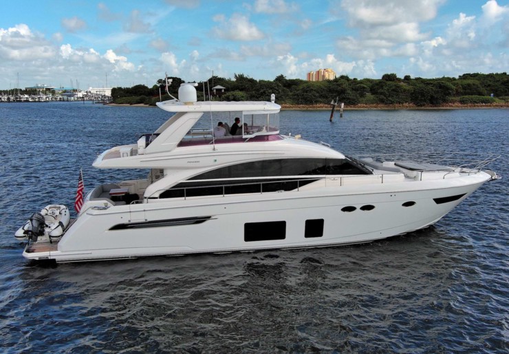 Princess 68 Fly Florida East Coast | Paulasea