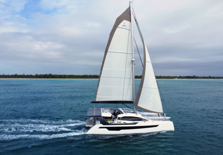 Xquisite Sixty Solar Sail Bahamas | Flying Whale