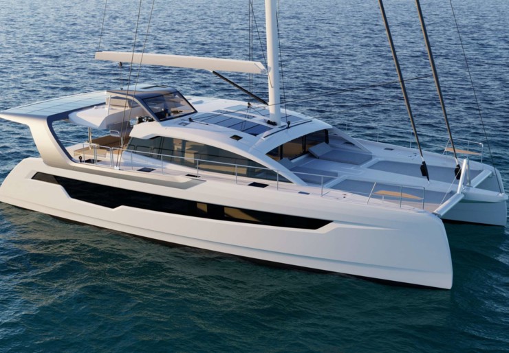 Xquisite Sixty Solar Sail Bahamas | Flying Whale