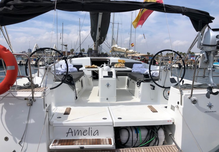 Sun Odyssey 490 Marina de Valence | Amelia