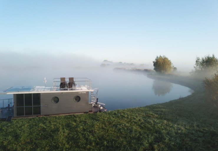 La Mare Apart Radewege | Hausboot LaMare Apartboat Kartenplotter,SUP & Beiboot