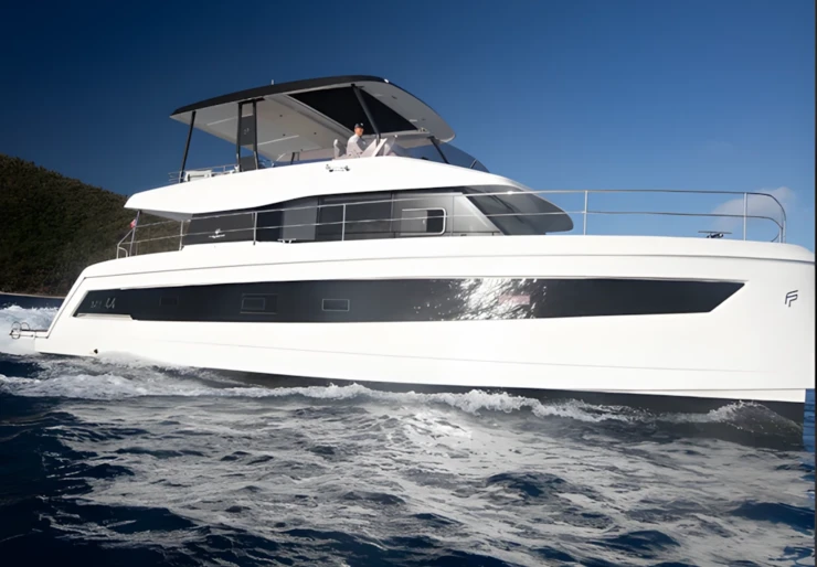 MY 44 Tortola harbour | Wild Blue
