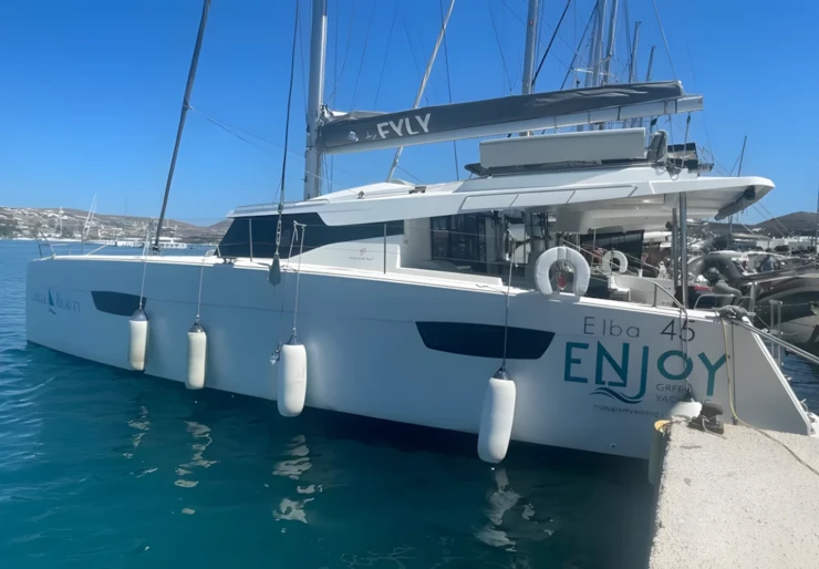 Elba 45 Paros harbour | Greek Beauty