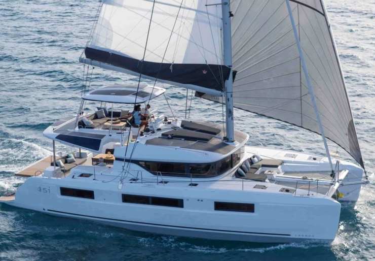 Lagoon 51 Tortola harbour | ELDAMAR (SUMMER)