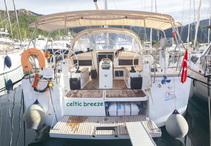 Sun Odyssey 440 Orhaniye harbour | Celtic Breeze