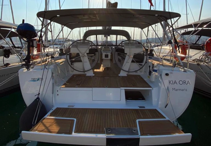 Hanse 505 Marmaris harbour | Kia Ora
