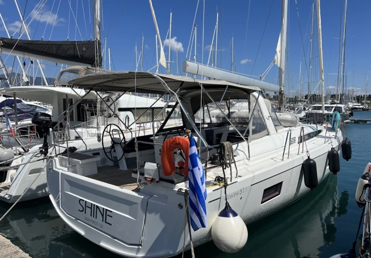 Oceanis 51.1 Marina Gouvia | Shine
