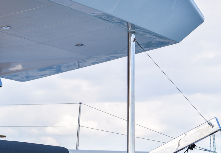 Dufour 48 C Paros harbour | Caipirinha