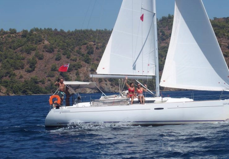 Oceanis 37 Fethiye harbour | Glen Rosa
