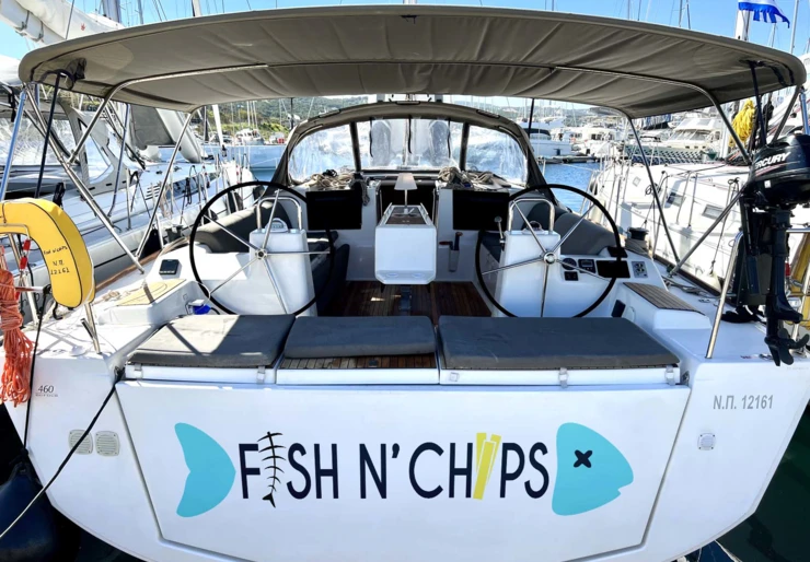 Dufour 460 GL Olympic Marina | Fish N`Chips