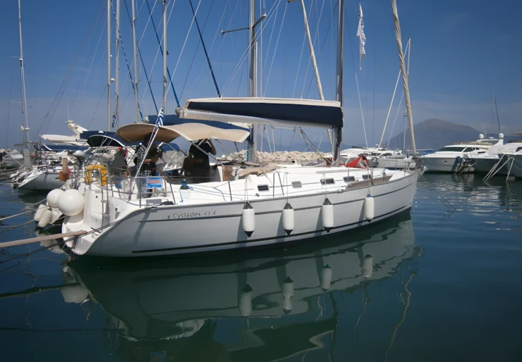 Cyclades 43.4 Lefkas harbour | GEORGE'S